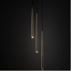 Φωτιστικό Κρεμαστό Σποτ με 3 ντουί G9 230V Χρυσαφί PIANO 10117